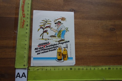 Alter aufkleber gartengeräte - aufkleber,